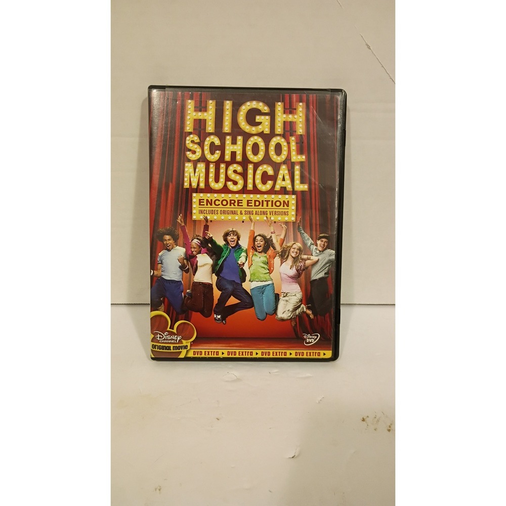 High School Musical Encore Edition DVD Disney Channel Original Movie Sing Along